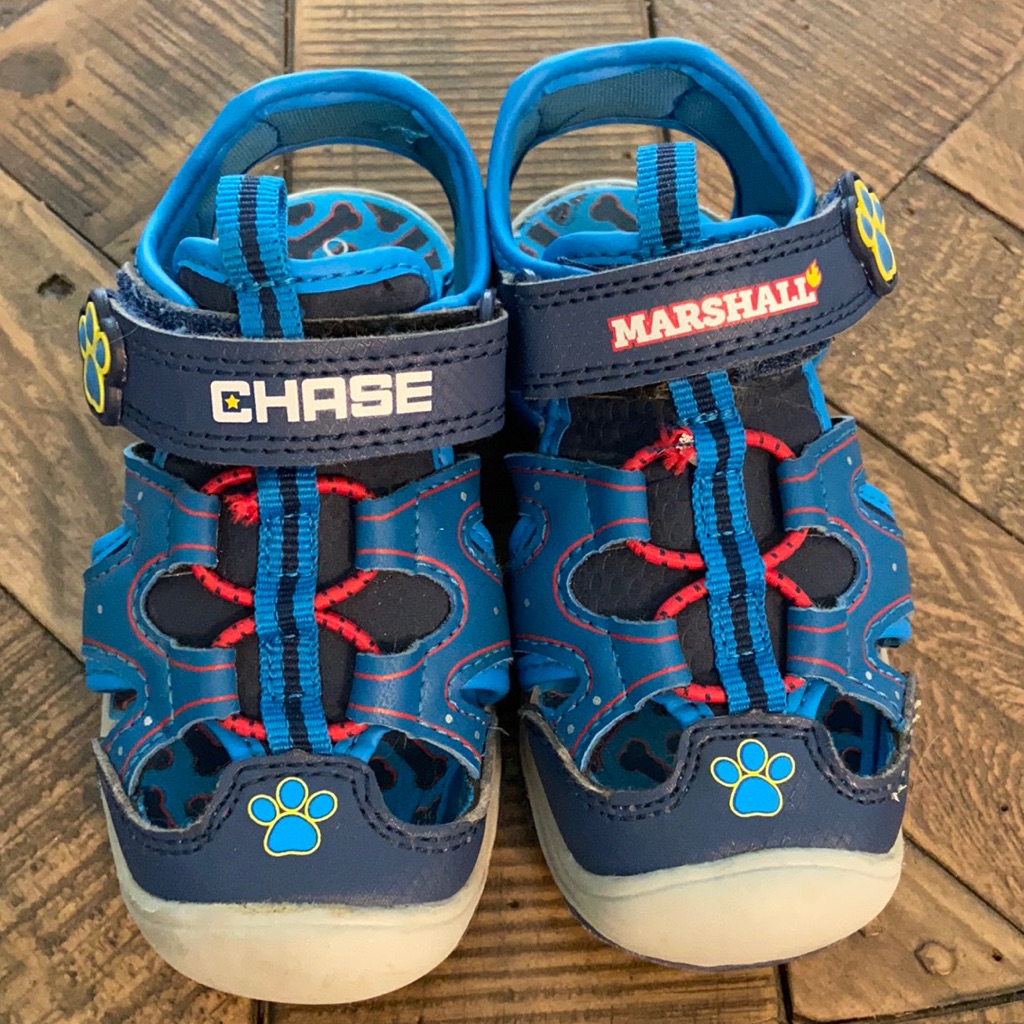 Nick Jr Paw Paw Sandals Toddler Size 8